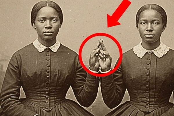 It was just a portrait of two sisters — but observe their hands more c...