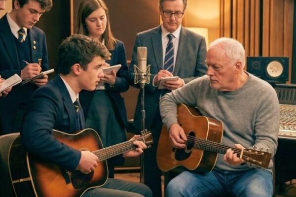 David Gilmour auditioned in disguise—then heard “show us what you can ...
