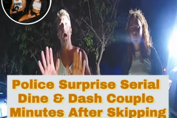 Police Catch Alleged Serial Dine-and-Dash Couple Minutes After They Sk...