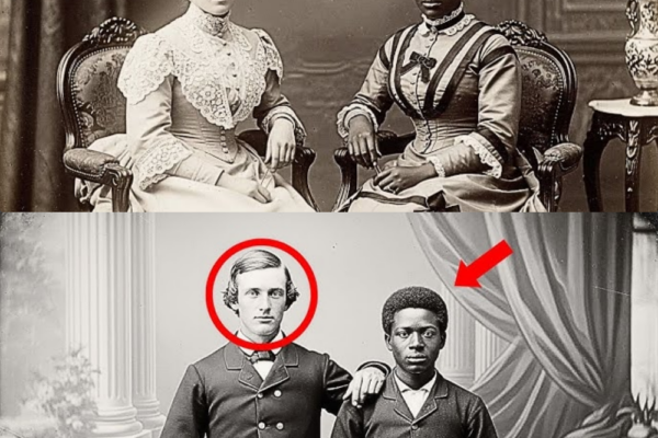 Why were Experts Turn Pale When They enlarged This Portrait of Two Fri...